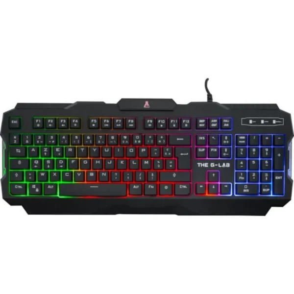Pack Gamer 4 en 1 | The G-Lab | Souris Filaire | Clavier Filaire | Casque Filaire | Tapis de Souris